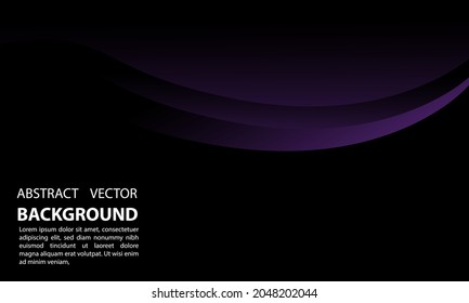 abstract background vector design geometric gradation with black and purple with a simple and elegant style attractive for banner posters and others eps 10
