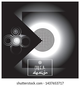 abstract background vector design with glowing list for background, banner, cover and greeting card