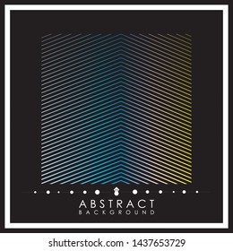 abstract background vector design with glowing list for background, banner, cover and greeting card