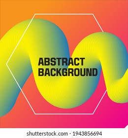 abstract background vector design green and blue colour