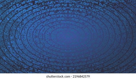 abstract background vector design. illustration of a circle in the middle of a shard of light texture in blue color. for the background of posters, flyers, cards and others