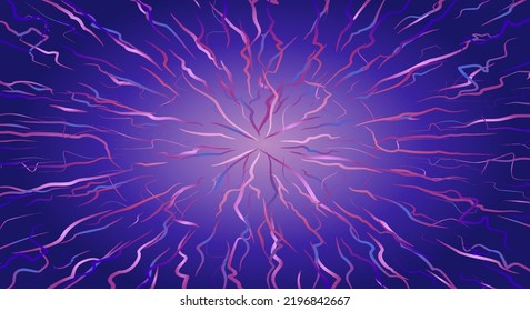 abstract background vector design. illustration of a splash of light in blue and purple colors. for the background of posters, flyers, cards and others