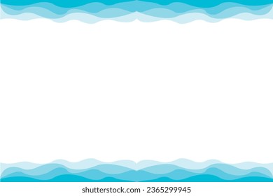 Abstract of background vector. Design japanese style of line wave of blue background. Design print for illustration, magazine, cover, card, background, wallpaper. Set 8
