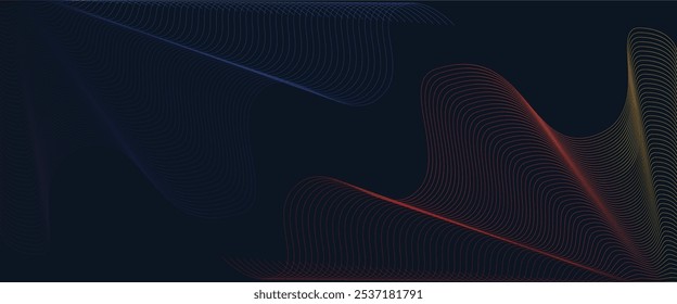 Abstract background vector design. Line and shape abstract background, suit for banner, backdrop, invitation, voucher, billboard, and others