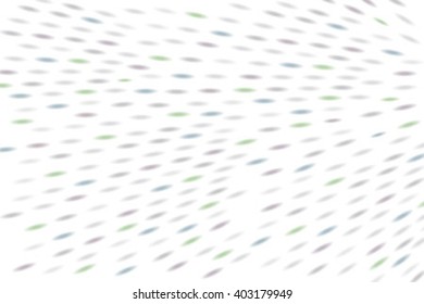 Abstract Background . Vector Design . Moving Dots on White Background