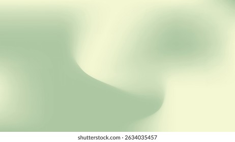 Abstract background vector design with pastel mint and cream gradient mesh effect. Soft and elegant look, perfect for modern creative projects.