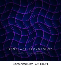 Abstract  background vector design of purple and violet geometric pattern wallpaper