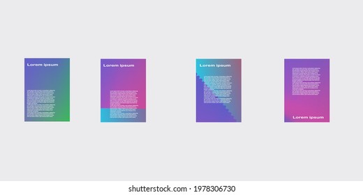Abstract background vector design for social media or promotional needs
