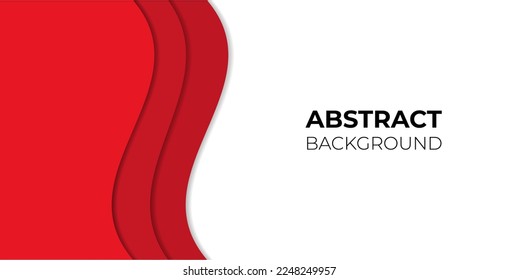 Abstract background . Vector design wallpaper. Icon for your text . Red wave . 10 eps