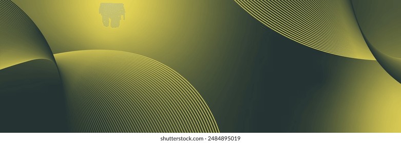 Abstract background vector with dynamic waves for business design. Futuristic technology network or wavy lines. Premium stripe texture for wedding banner, poster. Template with gradient mesh.