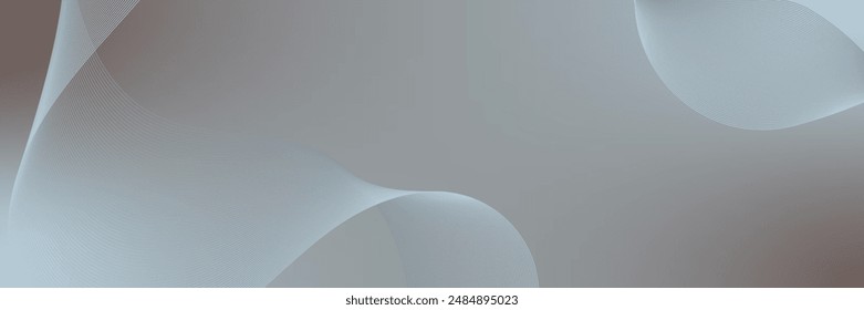 Abstract background vector with dynamic waves for business design. Futuristic technology network or wavy lines. Premium stripe texture for wedding banner, poster. Template with gradient mesh.