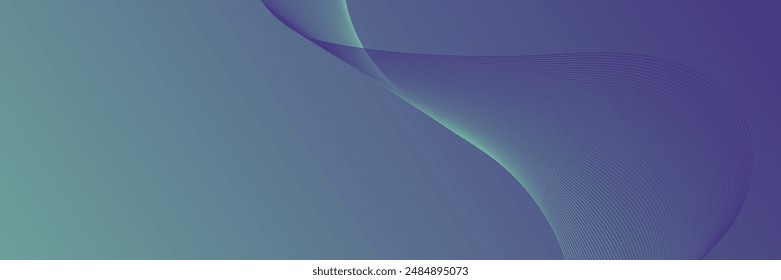 Abstract background vector with dynamic waves for business design. Futuristic technology network or wavy lines. Premium stripe texture for wedding banner, poster. Template with gradient mesh.