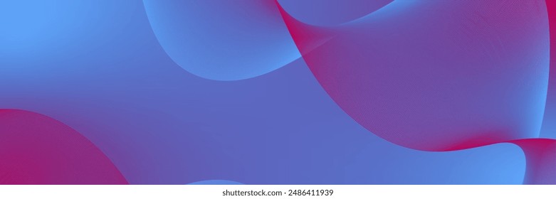 Abstract background vector with dynamic waves for business design. Futuristic technology network or wavy lines. Premium stripe texture for wedding banner, poster. Template with gradient mesh.