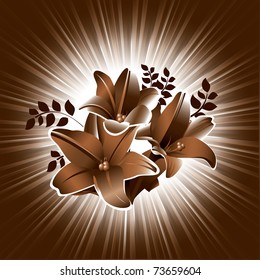 Abstract Background. Vector eps10.