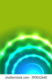 Abstract Background. Vector. Eps10. Neon Light.