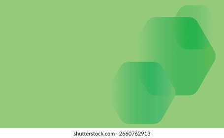 Vetor de fundo abstrato com formas hexágono geométricas com transições de gradiente suaves.