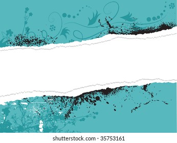  Abstract background. with vector floral grunge background to the invitation.