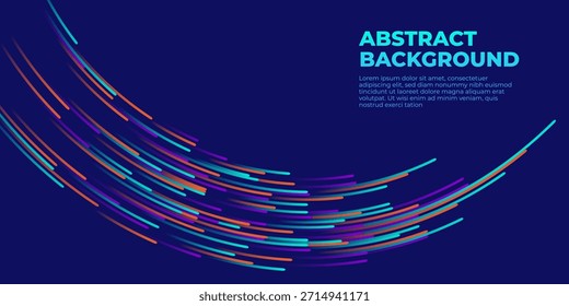 Vector Abstractas del fondo, Anuncio azul moderno futurista para el tema digital y de la tecnología