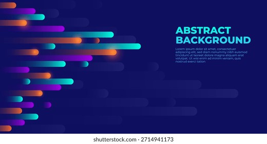 Vector Abstractas del fondo, Anuncio azul moderno futurista para el tema digital y de la tecnología