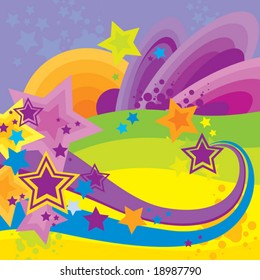 Abstract Background (vector). In the gallery also available XXL jpeg image made from this vector
