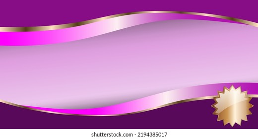 Abstract Background Vector gradient pink waves Modern, suitable for a backdrop on a website or social media.