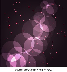 abstract background vector graphic glow