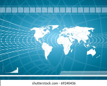 abstract background vector graphics created with technology