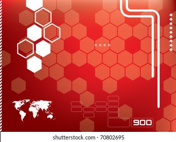 abstract background vector graphics created with technology