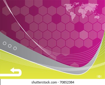 abstract background vector graphics created with technology