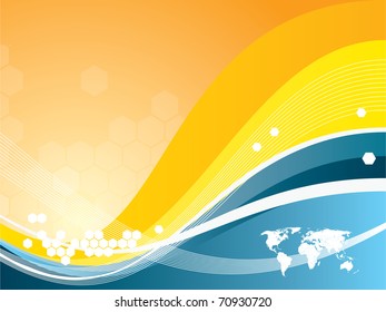 abstract background vector graphics created with technology