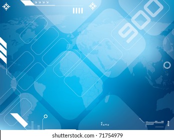 abstract background vector graphics created with technology