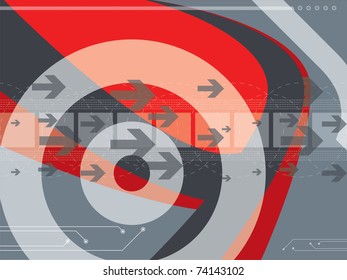 abstract background vector graphics created with technology