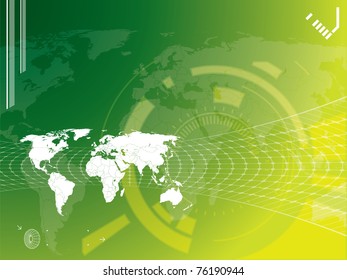 abstract background vector graphics created with technology