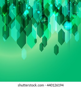 Abstract background vector graphics design,green abstract background illustration vector designs