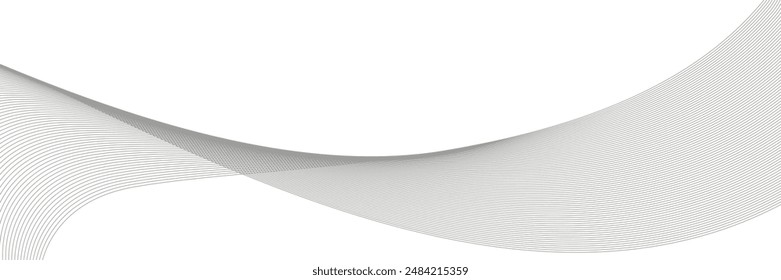 Abstract background vector grey with dynamic waves for business design. Futuristic technology backdrop with network wavy lines. Premium template with stripes and gradient mesh for banner or poster.