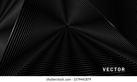 abstract background vector. illusion of triangular lines. Vector illustrations for wallpapers, banners, backgrounds, cards, book illustrations, landing pages