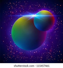 Abstract background. Vector illustration.
