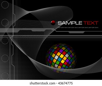 Abstract background - vector illustration