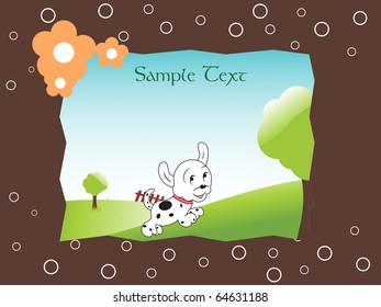 abstract background, vector illustration