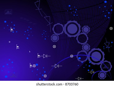 Abstract background. Vector illustration