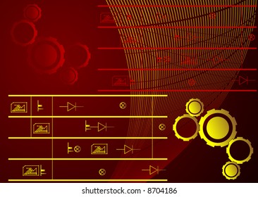 Abstract background. Vector illustration