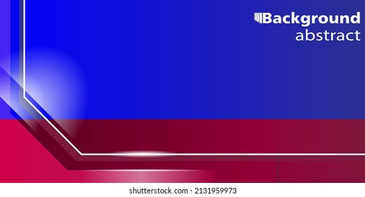 ilustración vectorial de fondo abstracto para banner o decoración gradiente de color