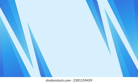Ilustración del vector de fondo abstracto. Ilustración vectorial de fondo azul. Sencillo fondo azul abstracto para fondo de pantalla, pantalla, página de inicio, pancarta o disposición. Diseñar vector gráfico para mostrar