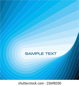 Abstract background vector illustration. Blue layout template.
