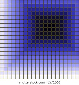 Ilustración del vector de fondo abstracto de las baldosas azules