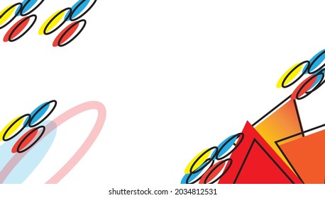 Abstract background.  vector illustration. Brand-new pattern for your business design. colorful background