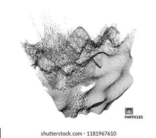 Antecedentes abstractos. Ilustración vectorial. Plantilla de diseño. Fondo de la rejilla de perspectiva.