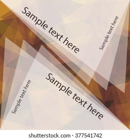 Abstract background for vector illustration design