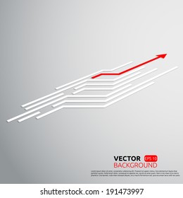 Abstract background. Vector illustration of digital technologies.