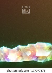 Abstract Background. Vector illustration, eps10, editable.